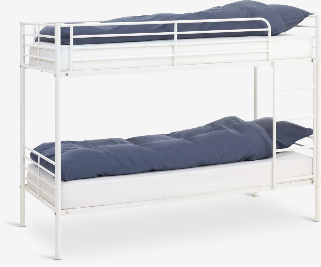 Krevet na sprat PLOVSTRUP 90x200 cm bijela